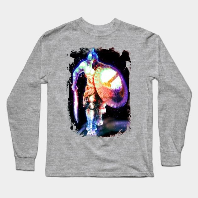 The Spartan (Celestial) Long Sleeve T-Shirt by NoMans